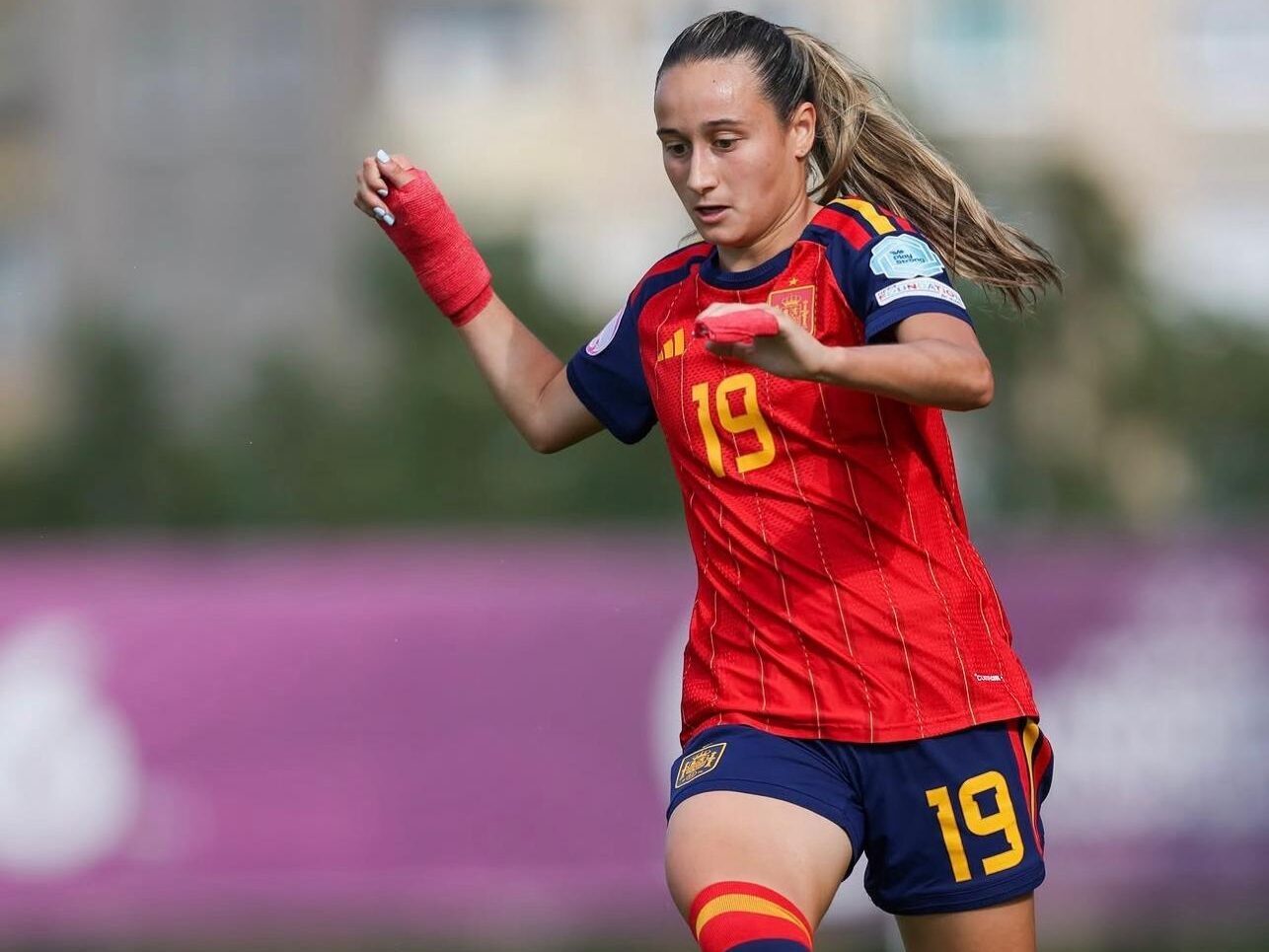 Alba Cerrato en acción