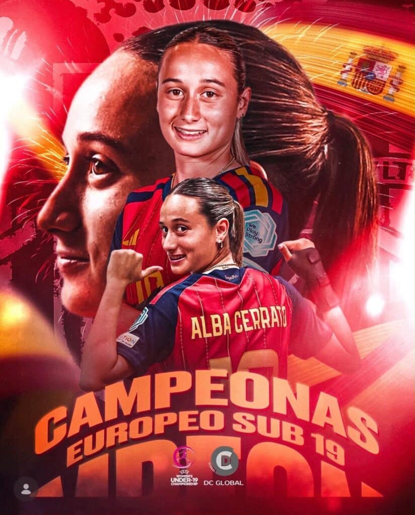 Campeona Europeo 2026 Sub 19