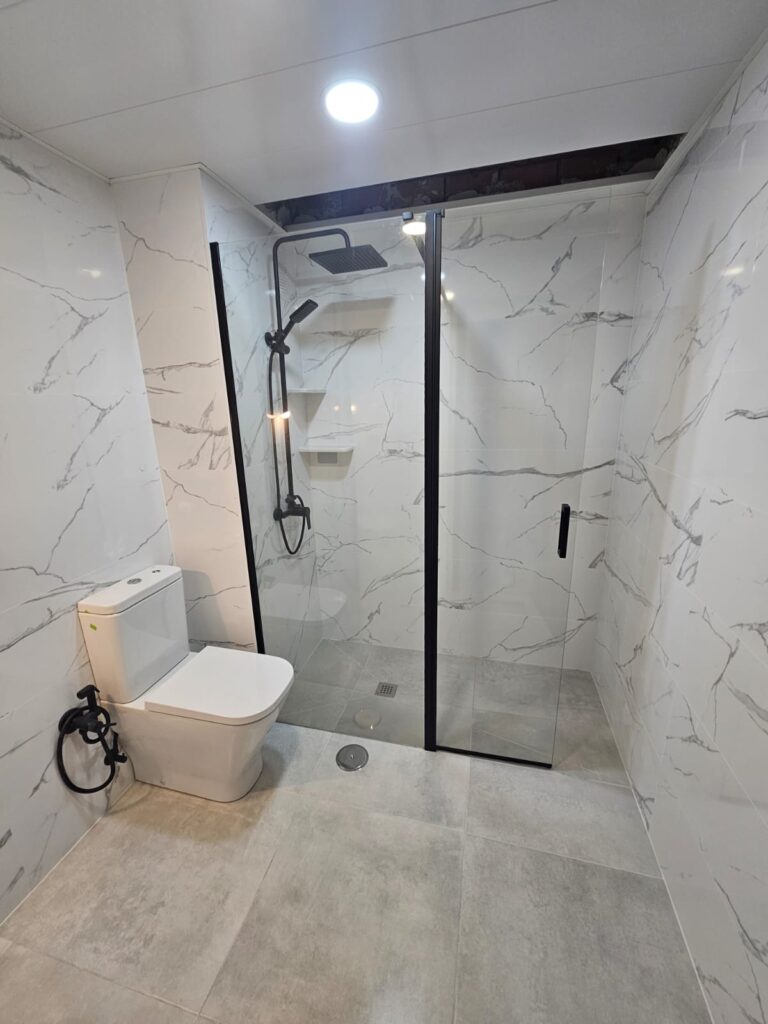 Ducha de obra